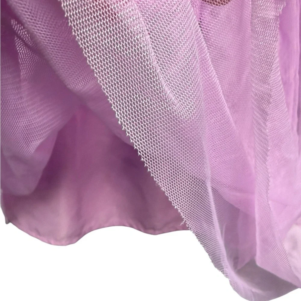 Cat & Jack Purple Bunny Easter Tulle Dress 3T